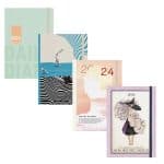 ΗΜΕΡΟΛΟΓΙΟ ΗΜΕΡΗΣΙΟ ΣΚΛΗΡΟ ΕΞΩΦΥΛΛΟ ΜΕ ΣΧΕΔΙΟ ΚΑΙ ΛΑΣΤΙΧΟ 2024 14X21 ΛΙΝΑΡΔΑΤΟΣ