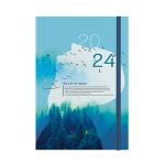 ΗΜΕΡΟΛΟΓΙΟ ΗΜΕΡΗΣΙΟ ΣΚΛΗΡΟ ΕΞΩΦΥΛΛΟ ΜΕ ΣΧΕΔΙΟ ΚΑΙ ΛΑΣΤΙΧΟ 2024 14X21 ΛΙΝΑΡΔΑΤΟΣ