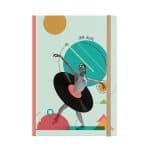 ΗΜΕΡΟΛΟΓΙΟ ΗΜΕΡΗΣΙΟ ΣΚΛΗΡΟ ΕΞΩΦΥΛΛΟ ΜΕ ΣΧΕΔΙΟ ΚΑΙ ΛΑΣΤΙΧΟ 2024 14X21 ΛΙΝΑΡΔΑΤΟΣ