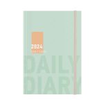 ΗΜΕΡΟΛΟΓΙΟ ΗΜΕΡΗΣΙΟ ΣΚΛΗΡΟ ΕΞΩΦΥΛΛΟ ΜΕ ΣΧΕΔΙΟ ΚΑΙ ΛΑΣΤΙΧΟ 2024 14X21 ΛΙΝΑΡΔΑΤΟΣ