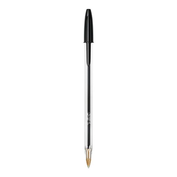 ΣΤΥΛΟ ΔΙΑΡΚΕΙΑΣ CRISTAL ORIGINAL ΜΑΥΡΟ 1.0mm MEDIUM BIC