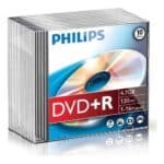 ΔΙΣΚΟΙ DVD+R 16X SLIM CASE 10ΤΜΧ PHILIPS