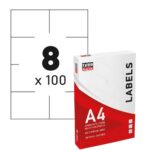 ΕΤΙΚΕΤΕΣ ΕΚΤΥΠΩΤΩΝ ΑΥΤΟΚΟΛΛΗΤΕΣ Α4 105mm×74mm TL0811 TYPOTRUST