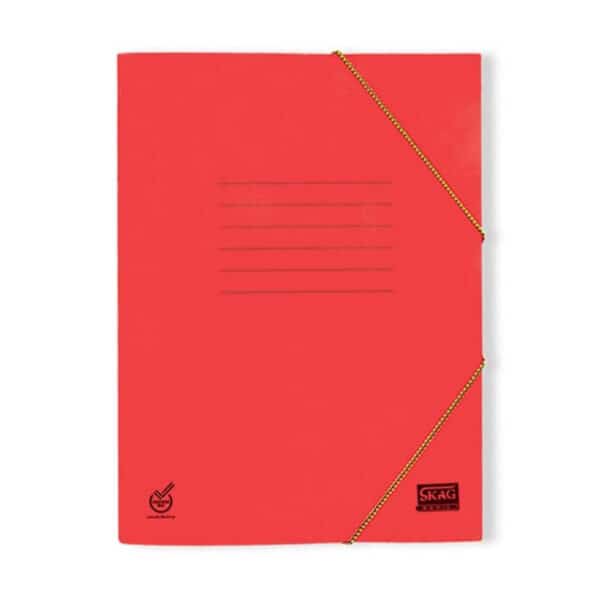 ΦΑΚΕΛΟΣ ΜΕ ΛΑΣΤΙΧΟ BASIC 25X35 ΜΠΛΕ SKAG