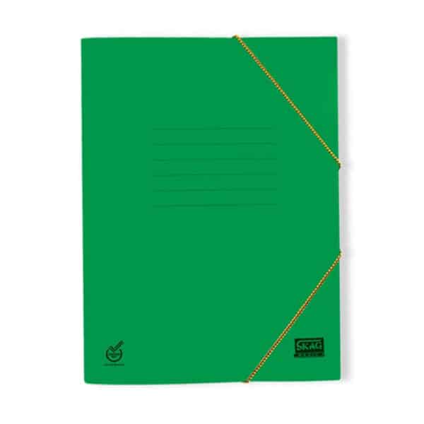 ΦΑΚΕΛΟΣ ΜΕ ΛΑΣΤΙΧΟ BASIC 25X35 ΜΠΛΕ SKAG
