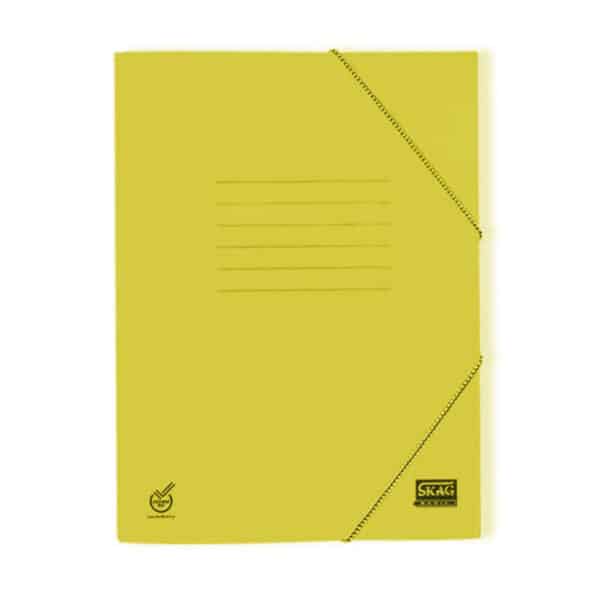 ΦΑΚΕΛΟΣ ΜΕ ΛΑΣΤΙΧΟ BASIC 25X35 ΜΠΛΕ SKAG