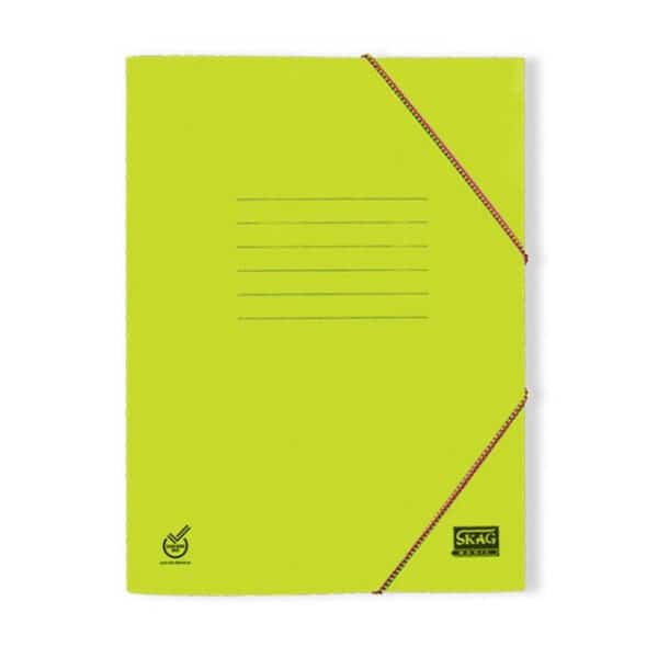 ΦΑΚΕΛΟΣ ΜΕ ΛΑΣΤΙΧΟ BASIC 25X35 ΜΠΛΕ SKAG