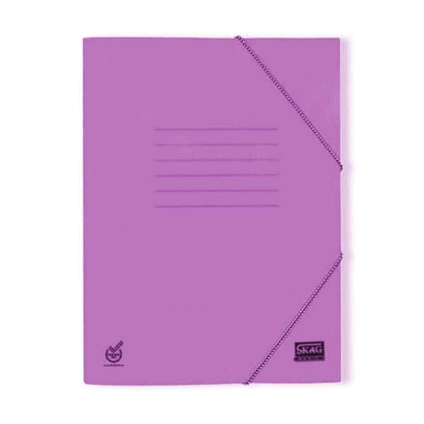 ΦΑΚΕΛΟΣ ΜΕ ΛΑΣΤΙΧΟ BASIC 25X35 ΜΠΛΕ SKAG