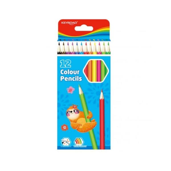 ΞΥΛΟΜΠΟΓΙΕΣ ΑΚΟΥΑΡΕΛΑΣ ΣΕΤ 12 ΧΡΩΜΑΤΩΝ KEYROAD