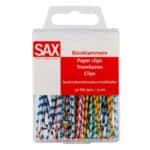 ΣΥΝΔΕΤΗΡΕΣ 5CM ΧΡΩΜΑΤΙΣΤΟΙ ΡΙΓΕ ΣΕ BLISTER 30ΤΜΧ SAX