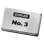 ΤΑΜΠΟΝ ΣΦΡΑΓΙΔΑΣ No 3 ΜΑΥΡΟ 9Χ5.5CM STANGER
