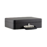 ΚΟΥΤΙ ΤΑΜΕΙΟΥ ΜΕΤΑΛΛΙΚΟ 30x23x9cm ΜΕ ΚΛΕΙΔΙ ΜΑΥΡΟ 0-814-09 SAX