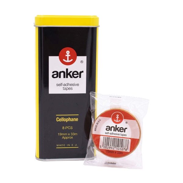 ΑΥΤΟΚΟΛΛΗΤΗ ΤΑΙΝΙΑ ΣΕΛΟΤΕΙΠ CELLOPHANE 19mm x 33m ANKER