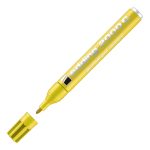ΜΑΡΚΑΔΟΡΟΣ ΑΝΕΞΙΤΗΛΟΣ PERMANENT MARKER 2000C ΣΤΡΟΓΓΥΛΗ ΜΥΤΗ 1.5-3mm ΚΙΤΡΙΝΟ EDDING