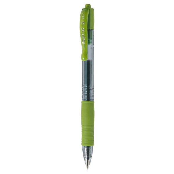 ΣΤΥΛΟ GEL INK ROLLERBALL ΜΕ ΜΑΛΑΚΗ ΛΑΒΗ G-2 0.7 ΛΑΧΑΝΙ LIME GREEN PILOT