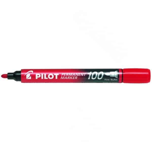 ΜΑΡΚΑΔΟΡΟΣ ΑΝΕΞΙΤΗΛΟΣ 1mm ΚΟΚΚΙΝΟ PILOT