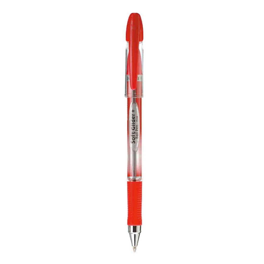 6551219-stylo-soft-glider-kokkino-1.0 ΣΤΥΛΟ ΤΖΕΛ ΜΕ ΜΑΛΑΚΗ ΓΡΑΦΗ SOFT GLIDER GEL 1.0mm ΜΑΥΡΟ PENAC