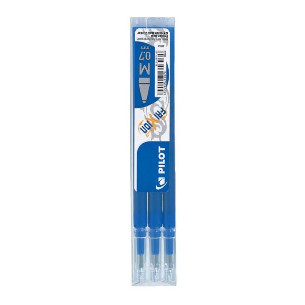 ΑΝΤΑΛΛΑΚΤΙΚΟ ΜΕΛΑΝΙ FRIXION BALL - ΣΕΤ 3 ΤΕΜΑΧΙΩΝ ΜΠΛΕ 0.7mm PILOT