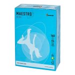 ΕΓΧΡΩΜΟ ΧΑΡΤΙ ΦΩΤΟΤΥΠΙΚΟΥ MAESTRO COLOR A4 160GR AB48 AQUA BLUE (ΤΥΡΚΟΥΑΖ) 250 ΦΥΛΛΑ MONDI