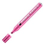ΜΑΡΚΑΔΟΡΟΣ ΑΝΕΞΙΤΗΛΟΣ PERMANENT MARKER 2200 ΠΛΑΚΕ ΜΥΤΗ 1-5mm ΡΟΖ EDDING