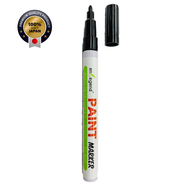 ΜΑΡΚΑΔΟΡΟΣ ΛΑΔΙΟΥ ΑΝΕΞΙΤΗΛΟΣ PAINT MARKER 1.5-2.00mm MADE IN JAPAN ΜΑΥΡΟ ENLEGEND