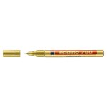 ΜΑΡΚΑΔΟΡΟΣ ΛΑΔΙΟΥ ΑΝΕΞΙΤΗΛΟΣ PAINT MARKER ΧΡΥΣΟ 0.8MM (Extra Fine) 781 EDDING