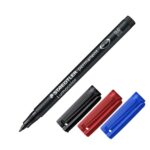 ΜΑΡΚΑΔΟΡΟΣ ΑΝΕΞΙΤΗΛΟΣ LUMOCOLOR M 1.0mm ΜΑΥΡΟ STAEDTLER