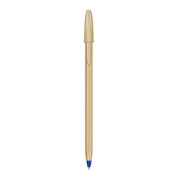 ΣΤΥΛΟ ΔΙΑΡΚΕΙΑΣ CRISTAL CELEBRATION GOLD 1.0mm ΜΕΤΑΛΛΙΚΟ ΧΡΥΣΟ BIC