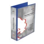 ΝΤΟΣΙΕ ΠΑΡΟΥΣΙΑΣΗΣ ΜΕ 2 ΚΡΙΚΟΥΣ ΚΑΙ ΡΑΧΗ 8cm 26cm x 32cm ΜΠΛΕ TYPOTRUST