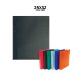 ΝΤΟΣΙΕ ΜΕ 4 ΚΡΙΚΟΥΣ ΚΑΙ ΡΑΧΗ 4cm ΗΜΙΔΙΑΦΑΝΕΣ 25cm x 32cm ΜΑΥΡΟ CAPA CASE