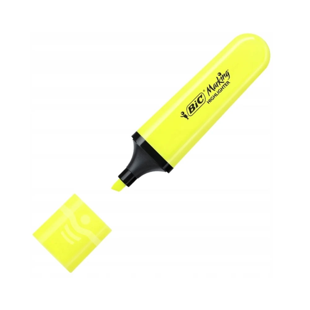 markadoros-ypogrammisis-marking-highlighter-kitrino-bic ΜΑΡΚΑΔΟΡΟΣ ΥΠΟΓΡΑΜΜΙΣΗΣ MARKING HIGHLIGHTER ΚΙΤΡΙΝΟ BIC