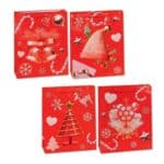 ΧΡΙΣΤΟΥΓΕΝΝΙΑΤΙΚΗ ΣΑΚΟΥΛΑ GLOSSY 31Χ26Χ10 ΝΑΚΟΣ ΑΒΕΕ