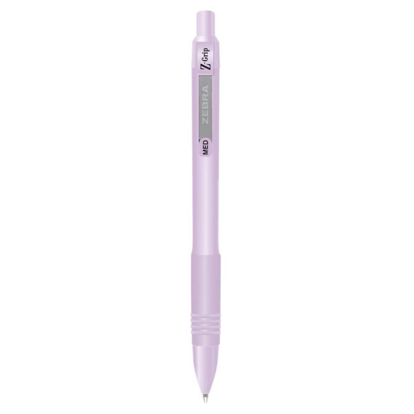 ΣΤΥΛΟ Z-GRIP MED 1.0MM BESPOKE PASTEL VIOLET ΠΑΣΤΕΛ ΜΩΒ ZEBRA
