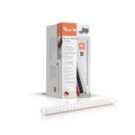 ΣΠΙΡΑΛ ΒΙΒΛΙΟΔΕΣΙΑΣ ΠΛΑΣΤΙΚΑ ΟΒΑΛ 38mm ΜΑΥΡΑ FELLOWES