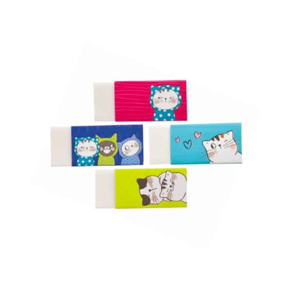 ΓΟΜΑ ΛΕΥΚΗ SO MANY CATS M&G