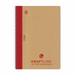 ΤΕΤΡΑΔΙΟ ΣΠΙΡΑΛ ΤΡΙΩΝ ΘΕΜΑΤΩΝ KRAFTBOOK 21X29 TYPOTRUST