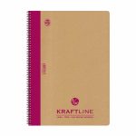 ΤΕΤΡΑΔΙΟ ΣΠΙΡΑΛ ΤΡΙΩΝ ΘΕΜΑΤΩΝ KRAFTBOOK 21X29 TYPOTRUST