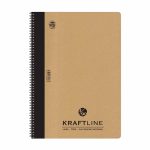 ΤΕΤΡΑΔΙΟ ΣΠΙΡΑΛ ΤΡΙΩΝ ΘΕΜΑΤΩΝ KRAFTBOOK 21X29 TYPOTRUST