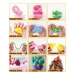 ΠΗΛΟΣ ΕΚΠΑΙΔΕΥΤΙΚΟΣ ΠΟΛΥ ΜΑΛΑΚΟΣ ΠΟΛΥ ΕΛΑΦΡΥΣ ΣΕΤ 12ΤΜΧ ΜΕ ΔΙΑΦΟΡΑ ΧΡΩΜΑΤΑ