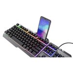 ΠΛΗΚΤΡΟΛΟΓΙΟ ΕΝΣΥΡΜΑΤΟ ΜΕΤΑΛΛΙΚΟ GAMING RAINBOW LED ΜΑΥΡΟ TRUST