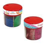 GLITTER ΣΚΟΝΗ 6 ΧΡΩΜΑΤΑ 50GR THE LITTLIES