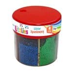 GLITTER ΣΚΟΝΗ 6 ΧΡΩΜΑΤΑ 50GR THE LITTLIES