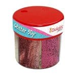GLITTER ΣΚΟΝΗ 6 ΧΡΩΜΑΤΑ 50GR THE LITTLIES