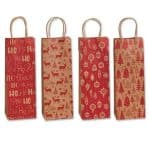 ΣΑΚΟΥΛΑ ΜΕ ΣΤΡΙΦΤΟ ΧΕΡΟΥΛΙ ΧΑΡΤΙΝΗ ΧΡΙΣΤΟΥΓΕΝΝΙΑΤΙΚΗ 35Χ12Χ8