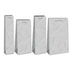 ΣΑΚΟΥΛΑ ΜΕ ΣΤΡΙΦΤΟ ΧΟΝΤΡΟ ΧΕΡΟΥΛΙ ΧΑΡΤΙΝΗ ΠΛΑΣΤΙΚΟΠΟΙΗΜΕΝΗ ΑΣΗΜΙ 42Χ9Χ8