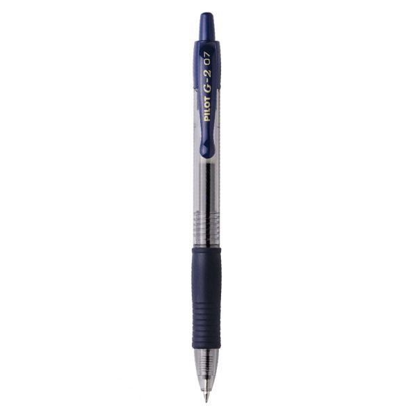 ΣΤΥΛΟ GEL INK ROLLERBALL ΜΕ ΜΑΛΑΚΗ ΛΑΒΗ G-2 0.7 BLUE-BLACK PILOT
