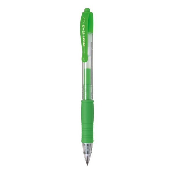 ΣΤΥΛΟ GEL INK ROLLERBALL ΜΕ ΜΑΛΑΚΗ ΛΑΒΗ G-2 0.7 NEON ΛΑΧΑΝΙ GREEN PILOT