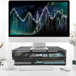 ΒΑΣΗ ΟΘΟΝΗΣ ΜΕΤΑΛΛΙΚΗ ΔΙΑΤΡΗΤΗ ΜΕ 2 ΣΥΡΤΑΡΙΑ LEVIATAN