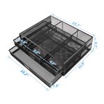 ΒΑΣΗ ΟΘΟΝΗΣ ΜΕΤΑΛΛΙΚΗ ΔΙΑΤΡΗΤΗ ΜΕ 2 ΣΥΡΤΑΡΙΑ LEVIATAN