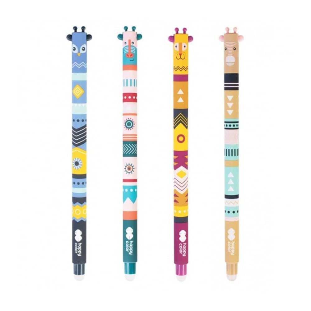 6551786-stylo-gel-pou-svinei-happy-color-african-boho-se-diafora-schedia-05mm-ble-ha-4120-02af-3 ΣΤΥΛΟ GEL ΠΟΥ ΣΒΗΝΕΙ HAPPY COLOR - AFRICAN BOHO ΣΕ ΔΙΑΦΟΡΑ ΣΧΕΔΙΑ 0,5mm ΜΠΛΕ HA 4120 02AF-3 M&G